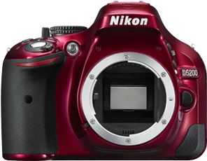 Nikon D5200 rood