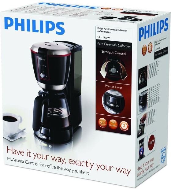 Binnenshuis analogie fusie Philips HD7690/90 zwart, rvs, rood | Specificaties | Archief | Kieskeurig.nl