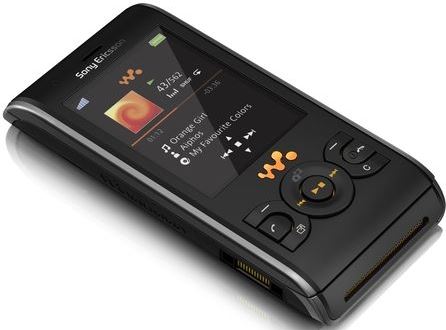 Sony Ericsson W595 zwart