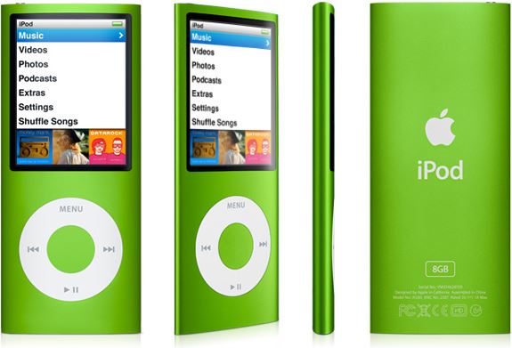 Apple iPod nano 8Gb Green 8 GB