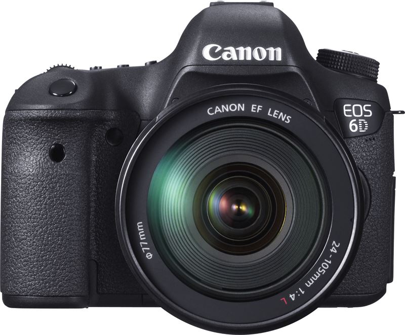 Canon EOS 6D + EF 24-105mm zwart