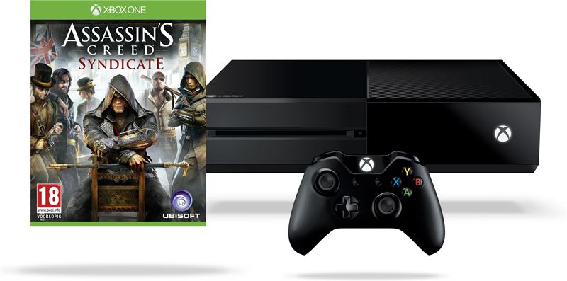 Microsoft Aktie - Xbox One Console 500GB + 1 Wireless Controller + Assassin s Creed Syndicate