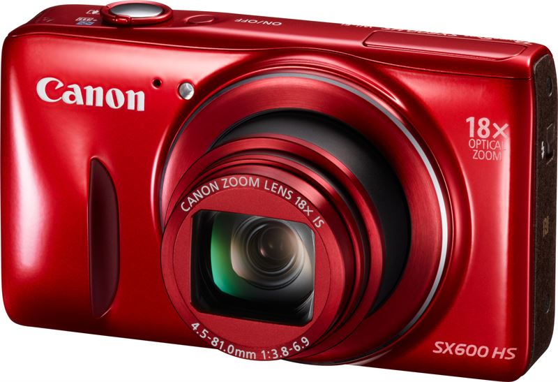 Canon PowerShot SX600 HS rood