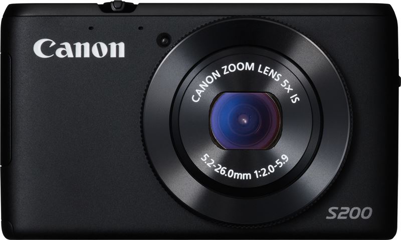 Canon PowerShot S200 zwart