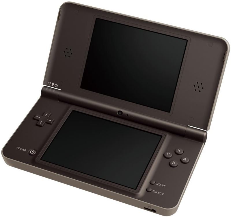 Nintendo DSi XL bruin