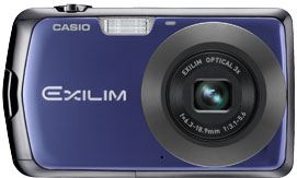 Casio EXILIM Zoom EX-Z330 blauw