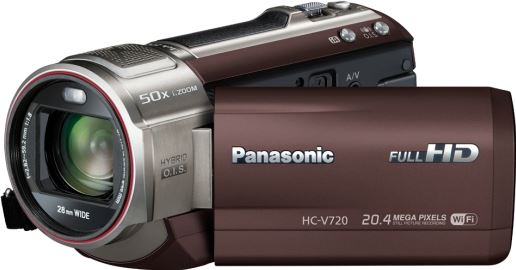 Panasonic HC-V720 bruin