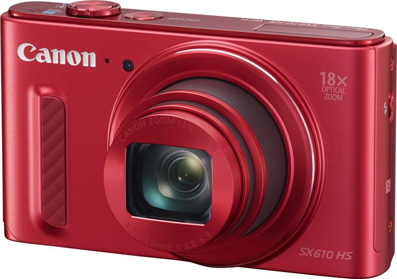 Canon PowerShot SX610 HS rood
