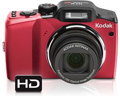 Kodak EasyShare Z915 rood