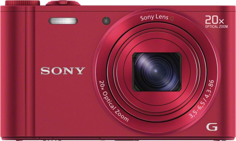 Sony Cyber-shot WX DSC-WX300 rood