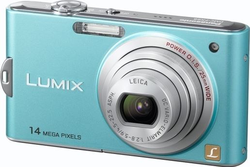 Panasonic Lumix DMC-FX66 blauw