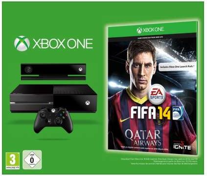 Microsoft Xbox One FIFA Bundle 500GB 500GB / zwart / FIFA 14