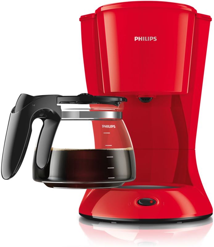 Booth Stiptheid Roest Philips Daily Collection HD7447/40 rood koffiezetapparaat kopen? | Archief  | Kieskeurig.nl | helpt je kiezen