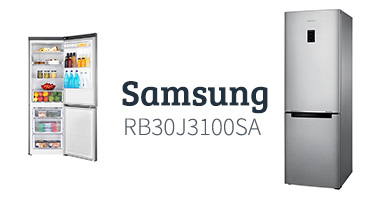 Samsung RB30J3100SA koelkast kieskeurig testpanel 