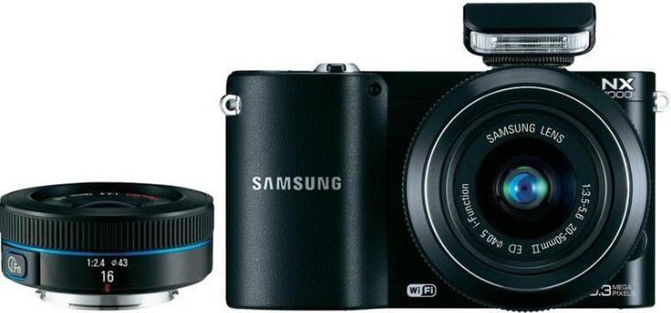 Samsung NX1000 + ED II 20-50mm + Samsung 16mm zwart