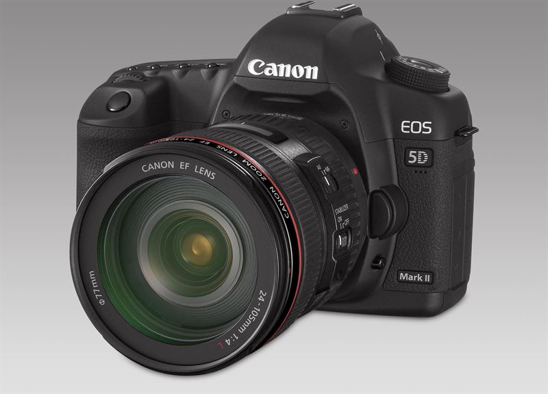 Canon EOS 5D Mark II + EF 24-105mm zwart