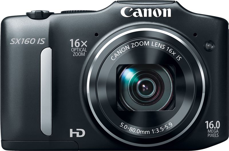 Canon PowerShot SX160 IS zwart