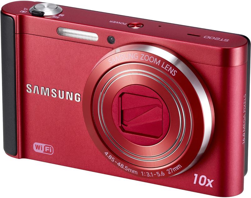 Samsung ST200F rood digitale camera kopen Archief Kieskeurig