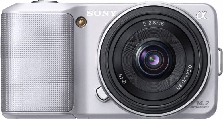 Sony α NEX-3 + E 16mm zilver