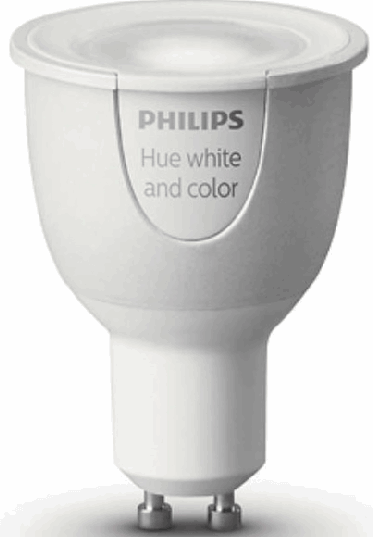 Philips hue 1 x GU10 bulb Single bulb GU10