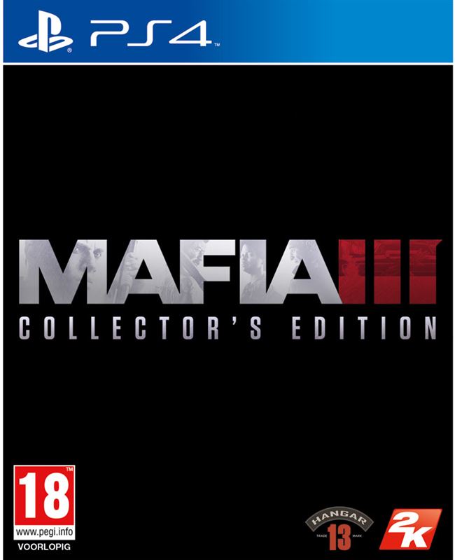 - PS4 Mafia 3 Collector s Edition