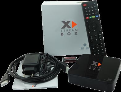 Xstreambox.nl Xstreambox de-luxe android tv box met kodi plug and play