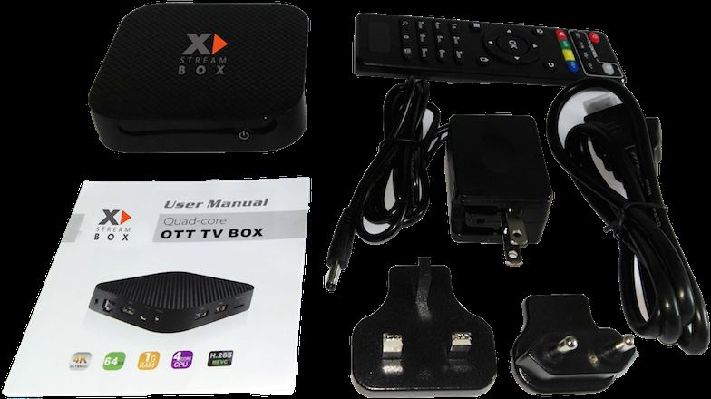 Xstreambox Android TV BOX met Kodi 8GB Quad Core WIFI HD 1080P Media Player plug and play ready