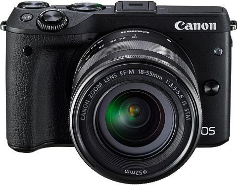 Canon EOS M3 KIT Systeemcamera EF-M 18-55mm 1:3 5-5 6 IS STM Objectief 24 2 Megapixel
