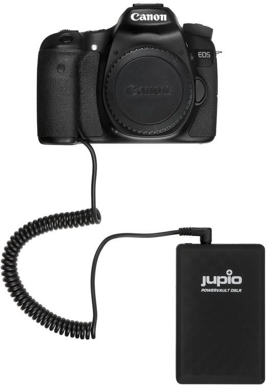 Jupio PowerVault DSLR externe accu voor Canon EOS 700D PowerVault DSLR externe accu voor Canon EOS 700D