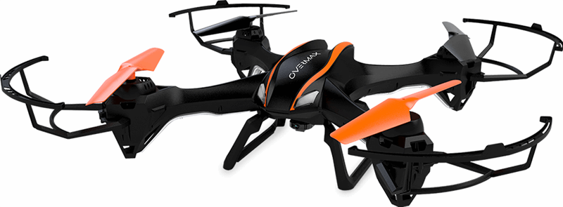 Overmax X-Bee Drone 5.1 Quadrocopter met HD camera veel accesoires en return functie