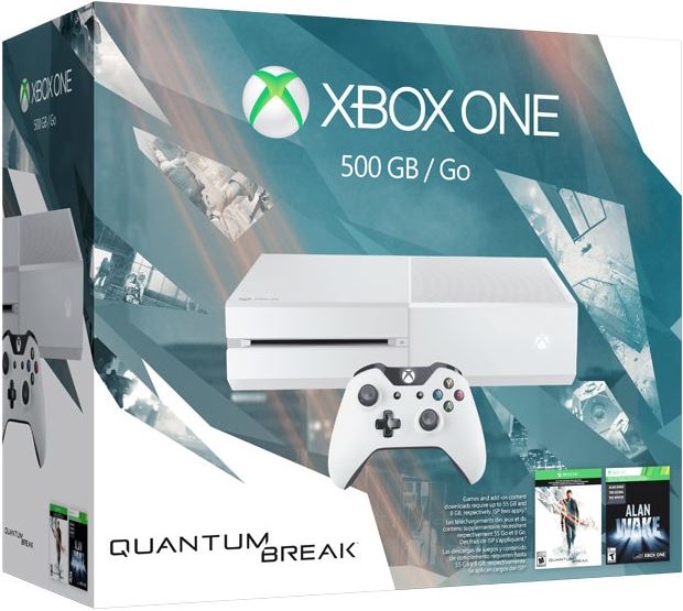 Microsoft Xbox One 500GB Special Edition Quantum Break Bundle 500GB / wit / Quantum Break, Alan Wake