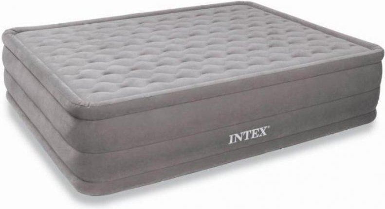 Intex Luchtbed 2-persoons Ultra Plush Beige 203 X 152 X 46 Cm