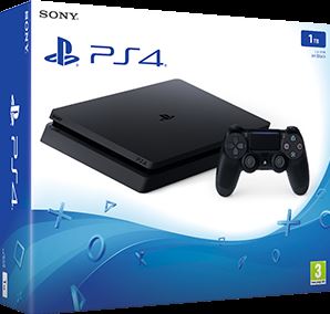 Sony PlayStation 4 Slim 1TB / zwart
