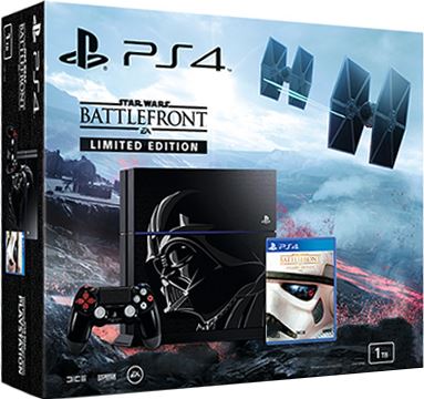 Sony Star Wars Battlefront Limited Edition PS4 bundle 1TB / zwart / Star Wars: Battlefront Limited Edition