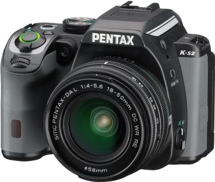 Pentax K-S2 + HD PENTAX-DA 18-50mm zwart, grijs