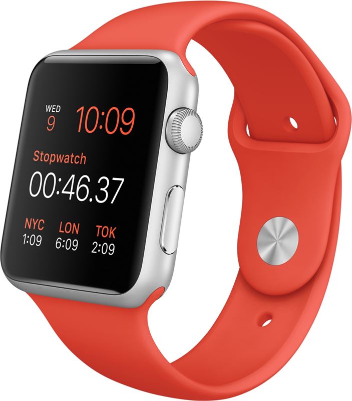 Apple Watch Sport oranje
