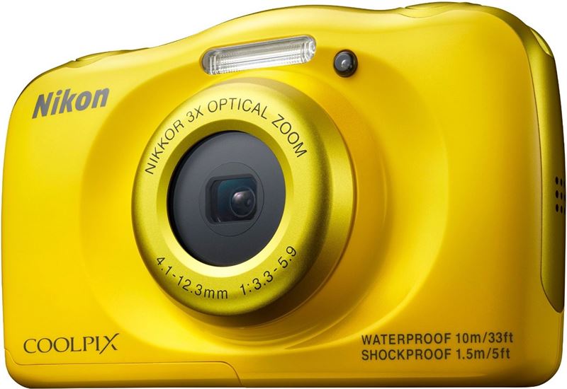 Nikon COOLPIX S33 geel