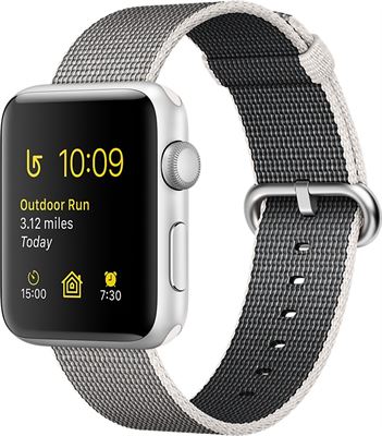 Apple Watch Series 2 38mm Zilver Aluminium Parelgrijs Nylon Wit Grijs Expert Reviews Archief Kieskeurig Nl