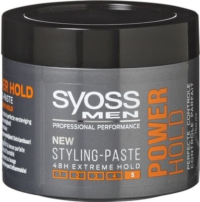 Syoss Men Power Hold Extreme Hold Styling Paste haargel en wax kopen? | Kieskeurig.be | helpt je