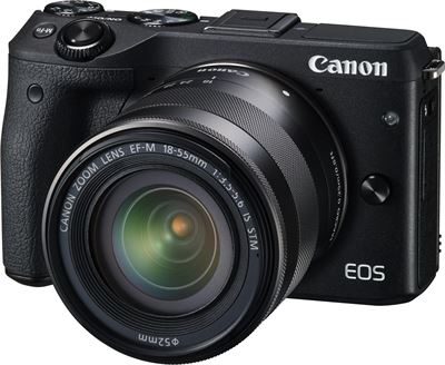 thuis Flitsend Opname Canon EOS M3 + EF-M 18-55mm zwart systeemcamera kopen? | Archief |  Kieskeurig.nl | helpt je kiezen