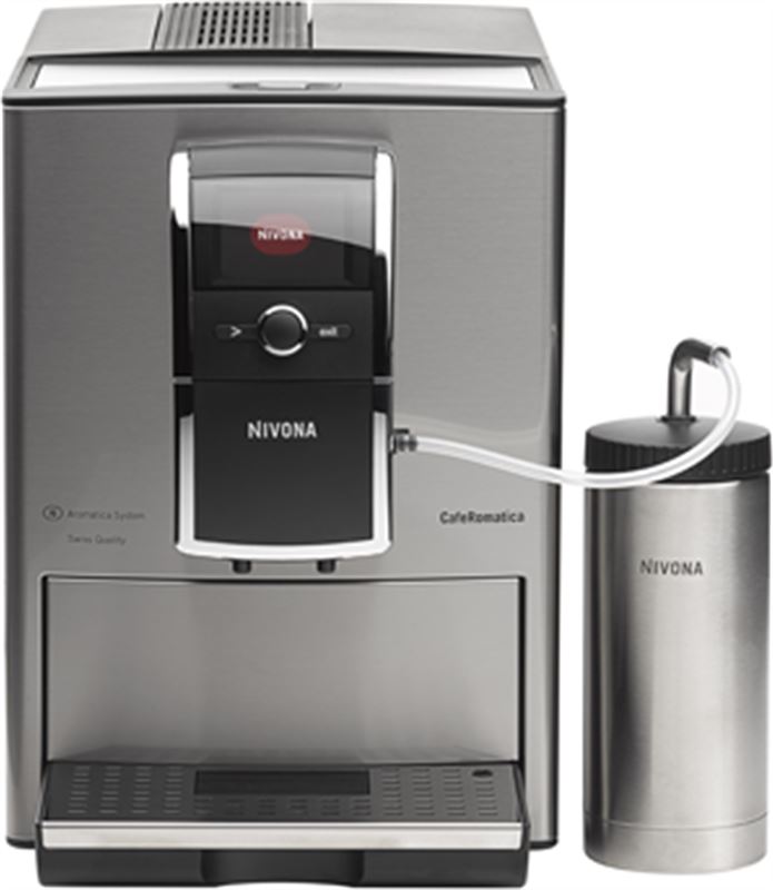 Nivona CafeRomatica 858 - Volautomaat Espressomachine - Zilver