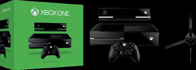 Microsoft Xbox One + Kinect 500GB / zwart