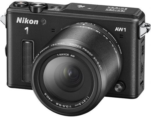 Nikon 1 AW1 + 1 NIKKOR 11-27.5mm zwart