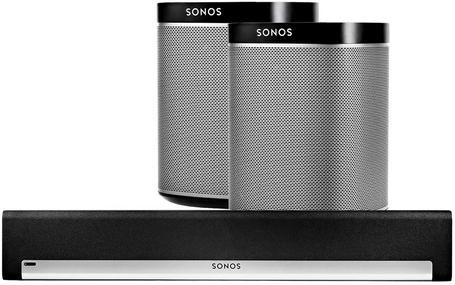 Sonos Playbar met 2x PLAY:1 Draadloos muzieksysteem
