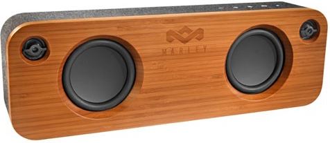 The House of Marley Get Together Bluetooth boekenplankspeaker / grijs, hout