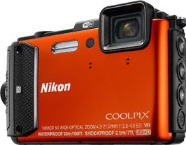 Nikon COOLPIX AW130 oranje