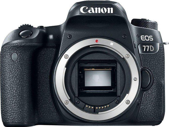 Canon EOS 77d zwart