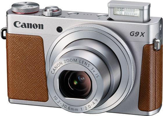 Canon PowerShot G9 X bruin, zilver