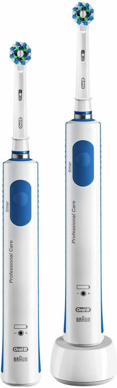 Grammatica servet diepte Oral-B PRO 690 wit, blauw / duo pack elektrische tandenborstel kopen? |  Kieskeurig.nl | helpt je kiezen