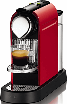 Krups CitiZ XN7205 Fire Engine Red zwart, rood espressomachine kopen? | | Kieskeurig.nl | helpt je kiezen